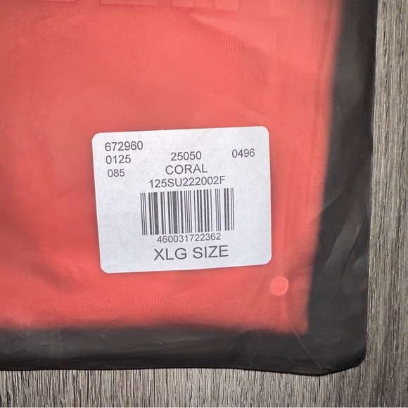 FEAR OF GOD ESSENTIALS SS22 Season Coral T Shirt XL - Picture 5 of 12